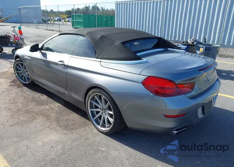 2012 BMW 650I from USA, damaged, VIN WBALZ3C57CDL70108